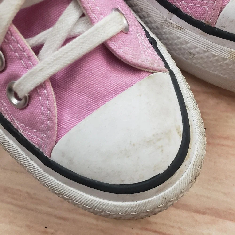 Converse Chuck Taylor All Star Lift Shoes Womens Size 5‎ Pink Platform Canvas